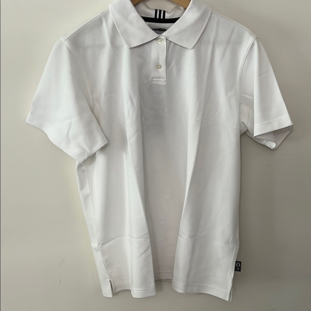 Adidas A11 Women’s ClimaLite Flex Pique Golf Polo Shirt – Size 2XL White